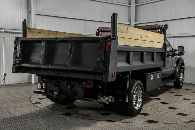 2014 Ford Super Duty F-550 DRW F550 SUPERCAB 4X4 * 6.7 POWERSTROKE * 11' CONTRACTOR DUMP - 17301033 - 6