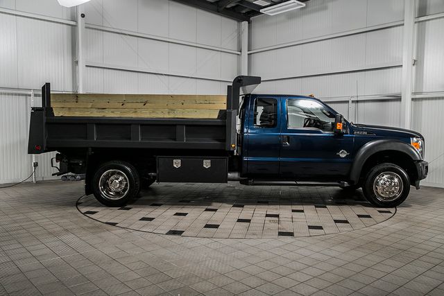 2014 Ford Super Duty F-550 DRW F550 SUPERCAB 4X4 * 6.7 POWERSTROKE * 11' CONTRACTOR DUMP - 17301033 - 7