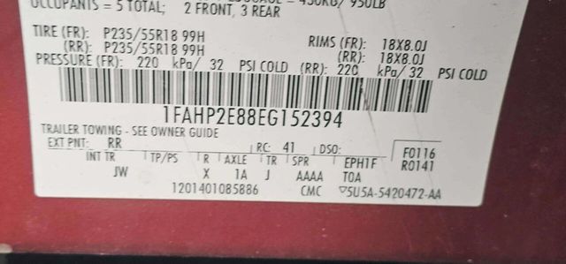 2014 Ford Taurus 4dr Sedan SEL FWD - 22992756 - 9