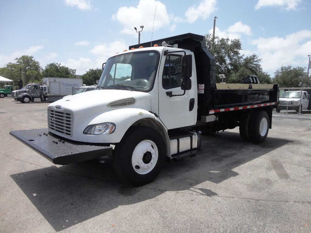 2014 Freightliner BUSINESS CLASS M2 106 *NEW* 14FT MASON CONTRACTORS DUMP TRUCK..25,950lb GVWR. - 21498944 - 9