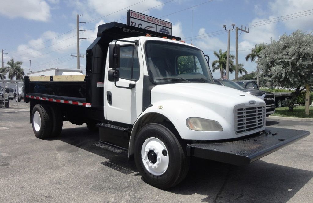 2014 Freightliner BUSINESS CLASS M2 106 *NEW* 14FT MASON CONTRACTORS DUMP TRUCK..25,950lb GVWR. - 21498944 - 1