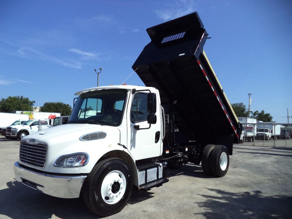 2014 Freightliner BUSINESS CLASS M2 106 *NEW* 14FT MASON CONTRACTORS DUMP TRUCK..25,950lb GVWR. - 22114840 - 25