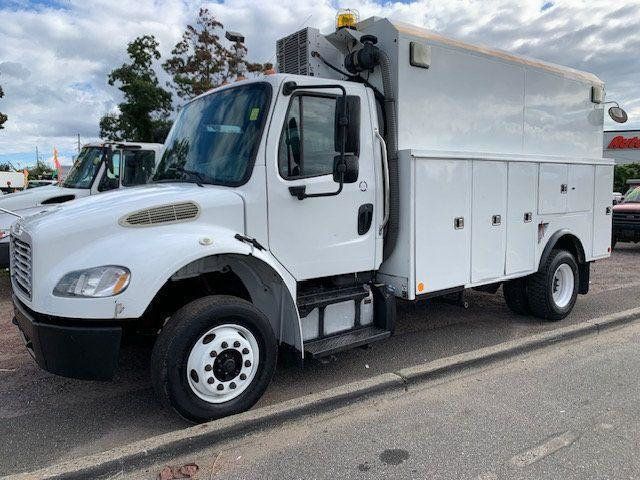 2014 Freightliner M2106 ENCLOSED UTILITY SERVICE TRUCK NON CDL COMPRESSOR AND GENERATOR - 22401975 - 1