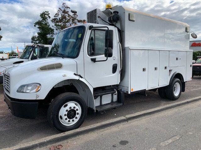 2014 Freightliner M2106 ENCLOSED UTILITY SERVICE TRUCK NON CDL COMPRESSOR AND GENERATOR - 22401976 - 0