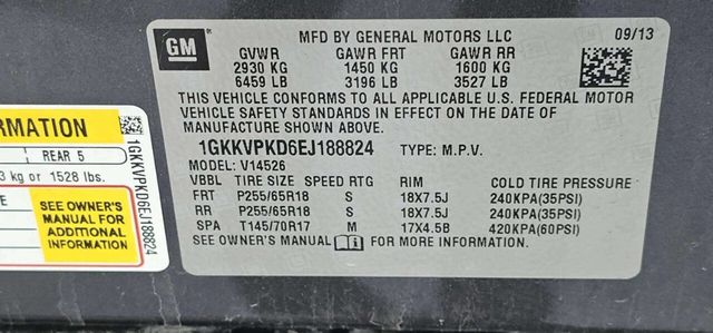 2014 GMC Acadia AWD 4dr SLE2 - 23001757 - 8