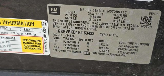 2014 GMC Acadia AWD 4dr SLT1 - 22994641 - 9