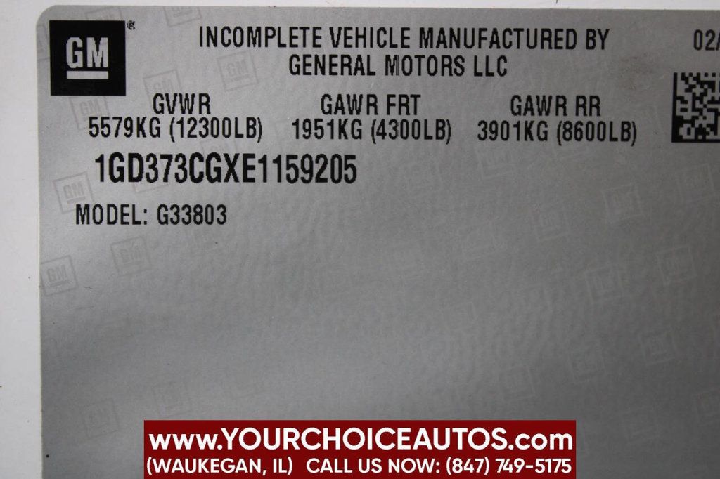 2014 GMC Savana Commercial Cutaway 3500 Van 159" - 22765272 - 27