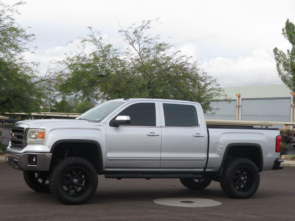 2014 GMC Sierra 1500 4X4 CREWCAB LIFTED SLT SIERRA 26 SERVICE RECORDS 2OWNER  - 22951831 | Video 1
