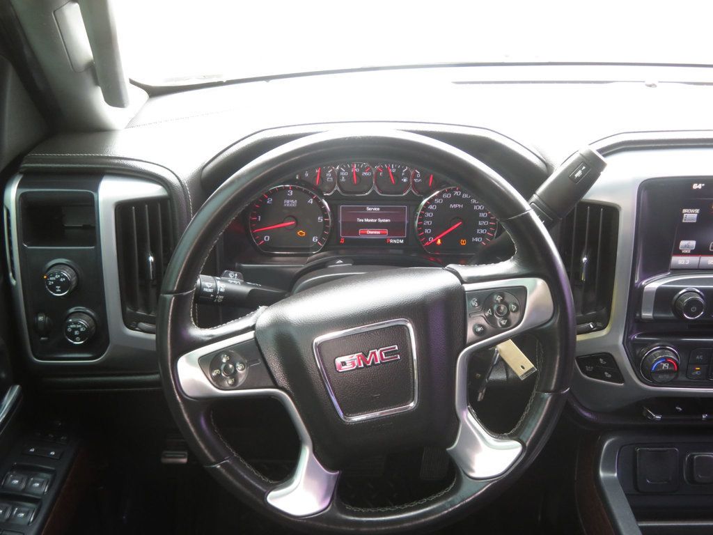 2014 GMC Sierra 1500 4X4 CREWCAB LIFTED SLT SIERRA 26 SERVICE RECORDS 2OWNER  - 22951831 - 36