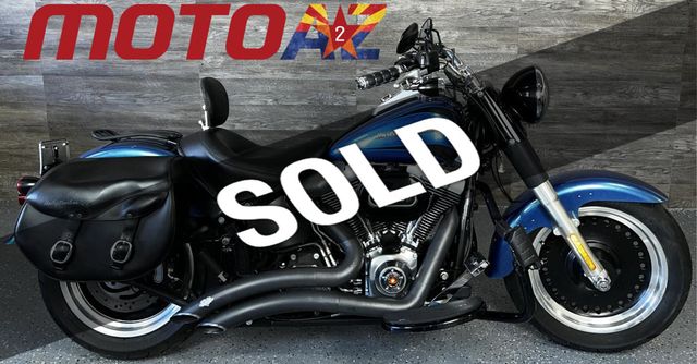 2014 Used Harley Davidson FLSTFB Fat Boy Lo LOW MILES at Moto A2Z