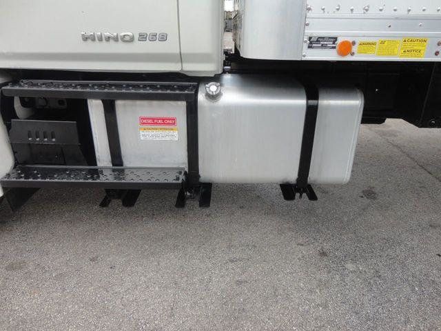 2014 HINO 268 20FT DRY BOX. BOX TRUCK CARGO TRUCK - 21801696 - 20