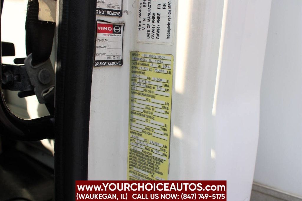 2014 Hino 268 4X2 2dr Regular Cab 271 in. WB - 22833069 - 36