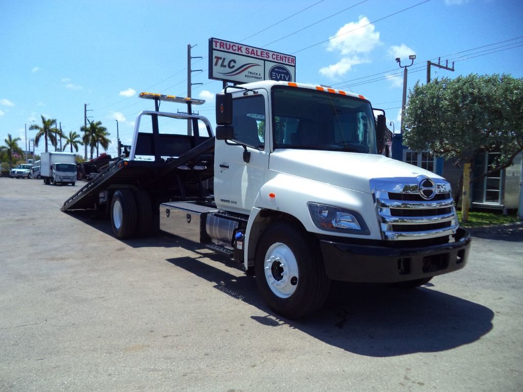 2014 HINO 268A 21FT CHEVRON ROLLBACK TOW TRUCK.. - 21877952 - 27