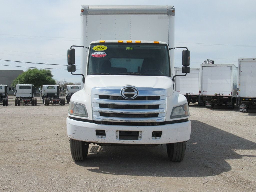 2014 HINO 268A (26ft Box with Gate and Pull Out Ramp) - 22381189 - 1