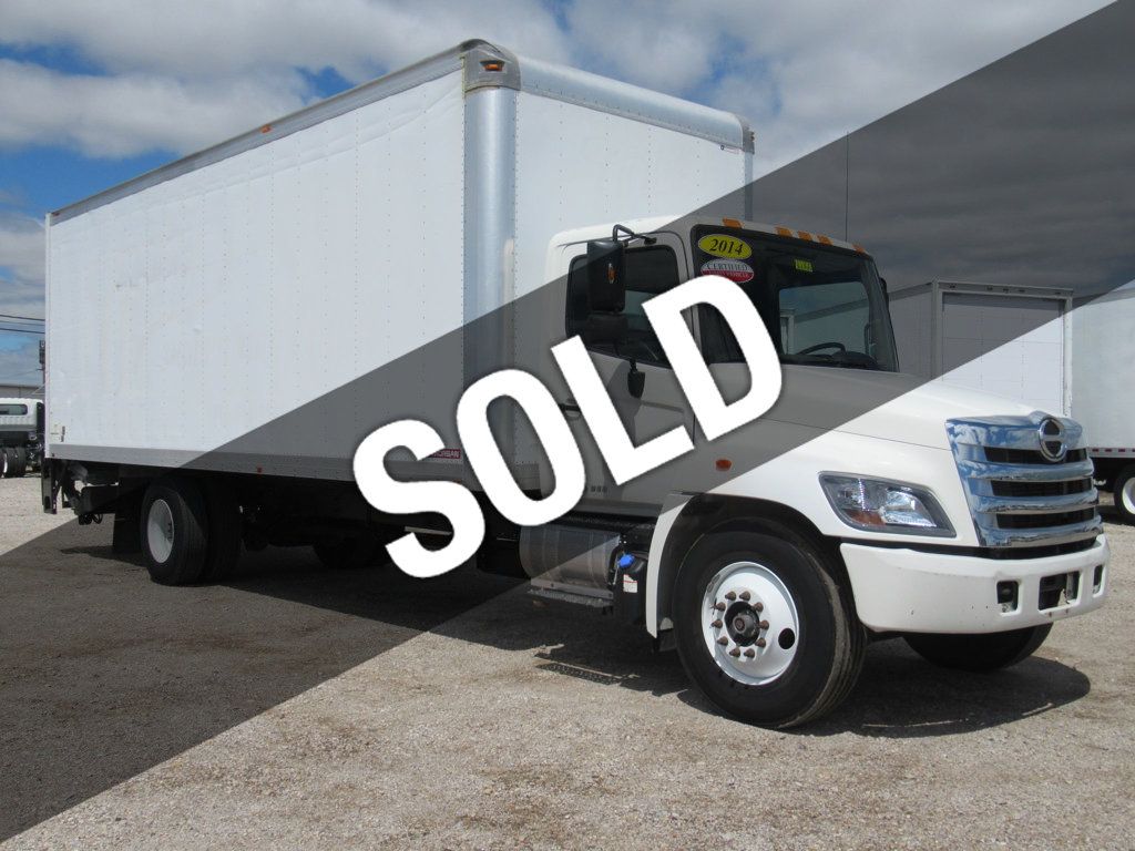 2014 HINO 268A (26ft Box with Lift Gate) - 22387726 - 0