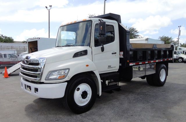 2014 HINO 268A *NEW* 14FT MASON CONTRACTORS DUMP TRUCK..25,950lb GVWR. - 20222221 - 1