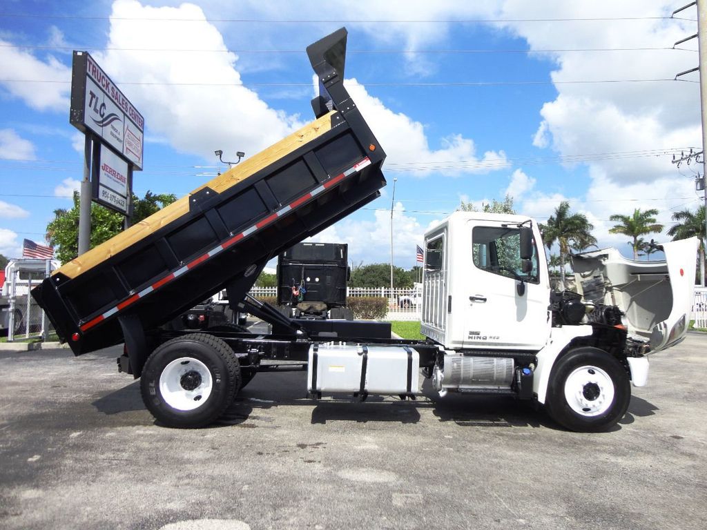 2014 HINO 268A *NEW* 14FT MASON CONTRACTORS DUMP TRUCK..25,950lb GVWR. - 20222221 - 22