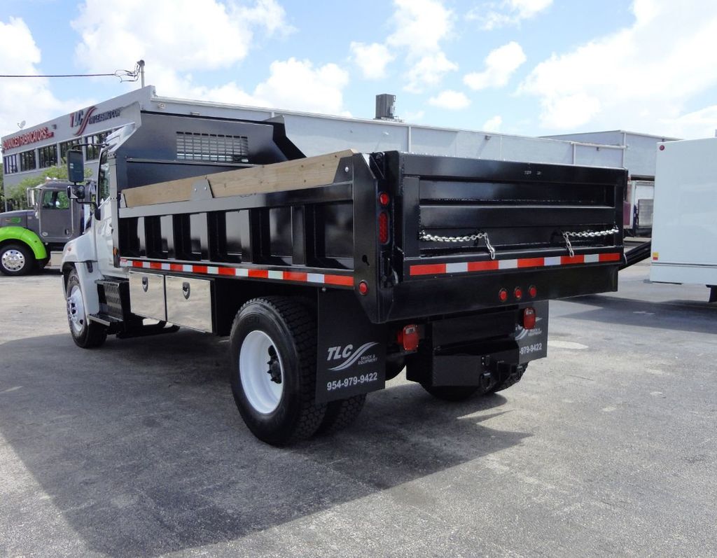 2014 HINO 268A *NEW* 14FT MASON CONTRACTORS DUMP TRUCK..25,950lb GVWR. - 20222221 - 4