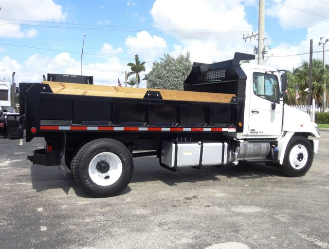 2014 HINO 268A *NEW* 14FT MASON CONTRACTORS DUMP TRUCK..25,950lb GVWR. - 20222221 - 7