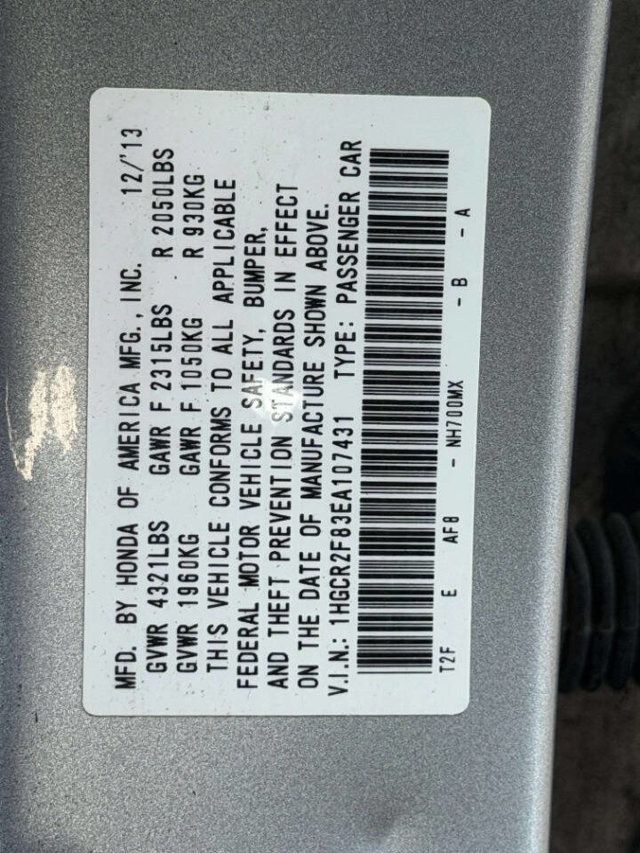 2014 Honda Accord Sedan 4dr I4 CVT EX-L - 23035096 - 15