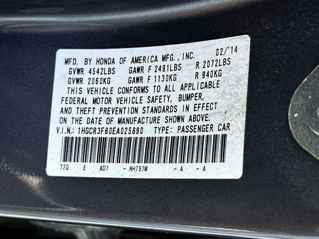 2014 Honda Accord Sedan 4dr V6 Automatic EX-L - 23048371 - 21