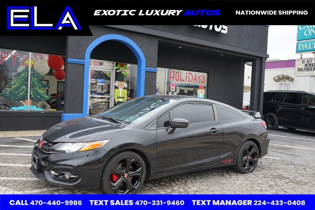 2014 Honda Civic Coupe NAVIGATION! REAR CAMERA! V-TECH! LAST GEN! HARD 2 FIND CLEAN WOW - 22714410 - 1