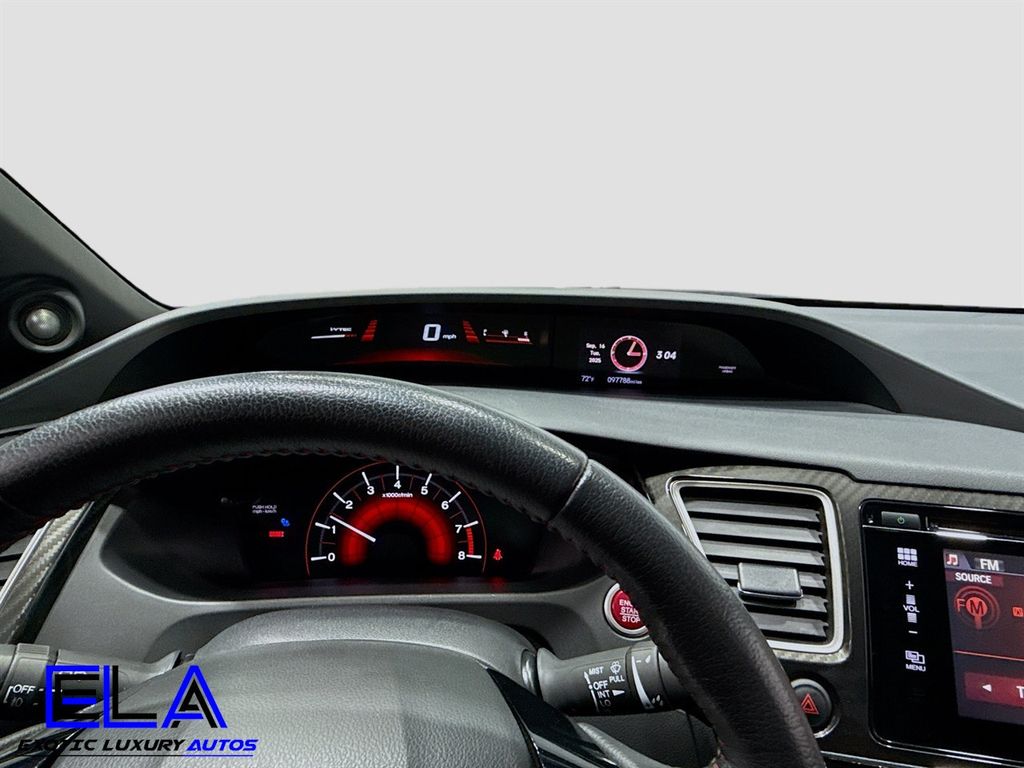 2014 Honda Civic Coupe NAVIGATION! SI ! ALL SEASON TIRES! REAR CAMERA! RED INTERIOR! - 22910165 - 12