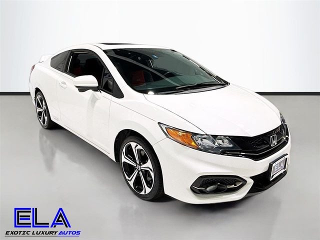 2014 Honda Civic Coupe NAVIGATION! SI ! ALL SEASON TIRES! REAR CAMERA! RED INTERIOR!  - 22910165 - 1