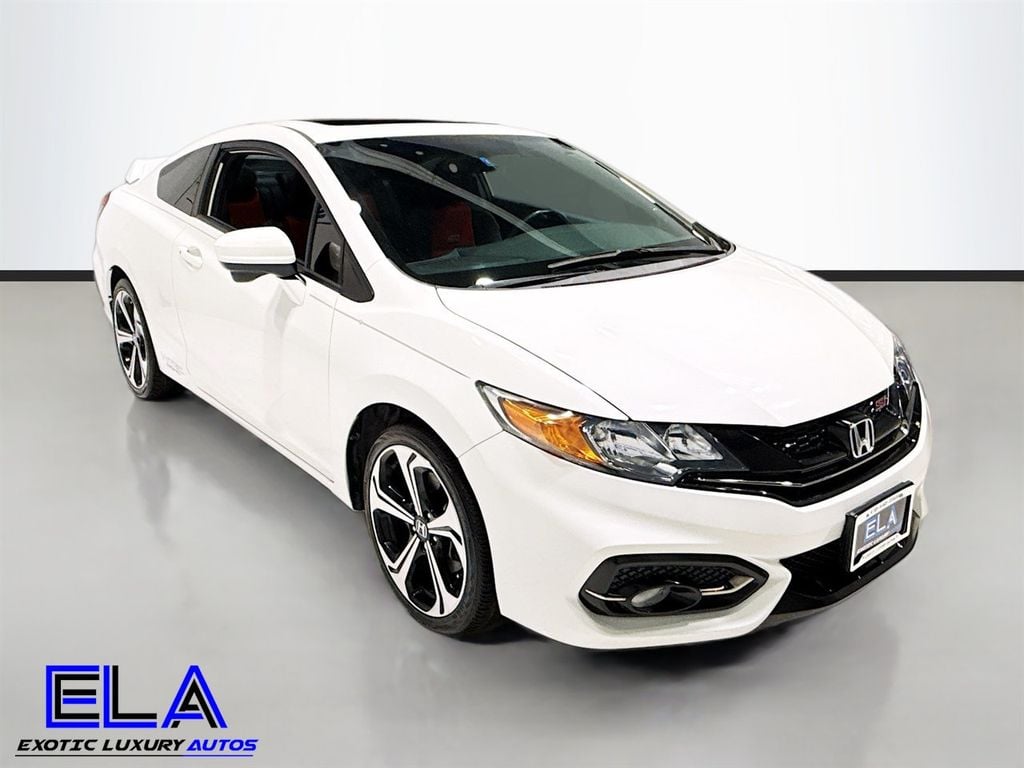 2014 Honda Civic Coupe NAVIGATION! SI ! ALL SEASON TIRES! REAR CAMERA! RED INTERIOR! - 22910165 - 30