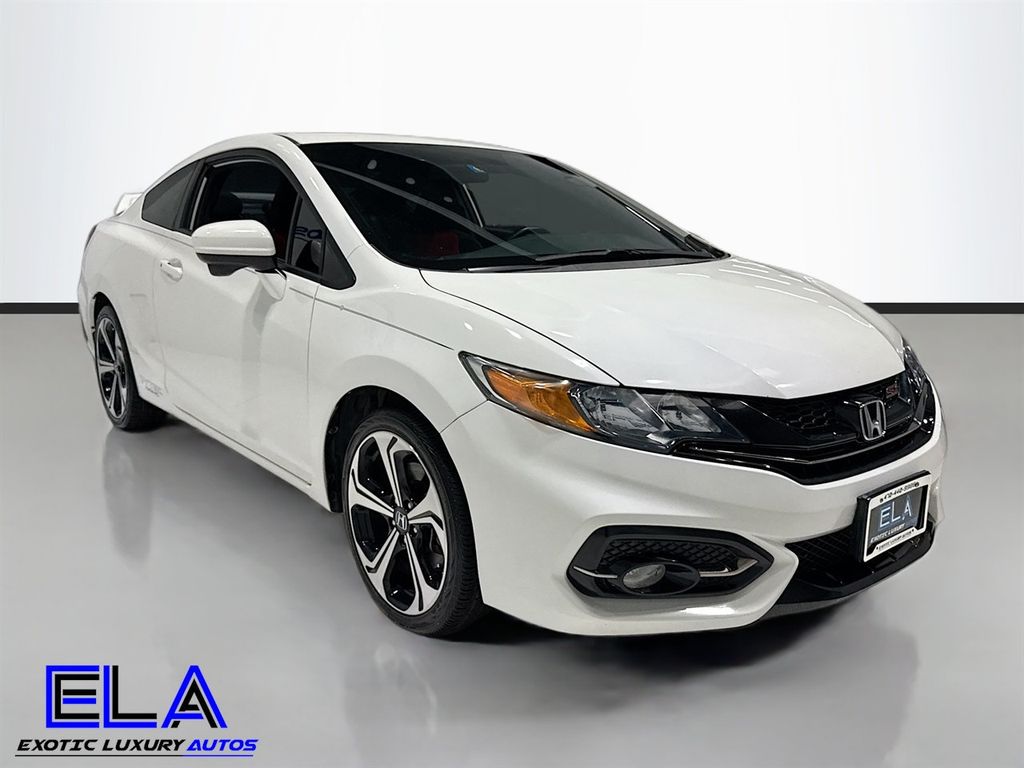 2014 Honda Civic Coupe NAVIGATION! SI ! ALL SEASON TIRES! REAR CAMERA! RED INTERIOR! - 22910165 - 31