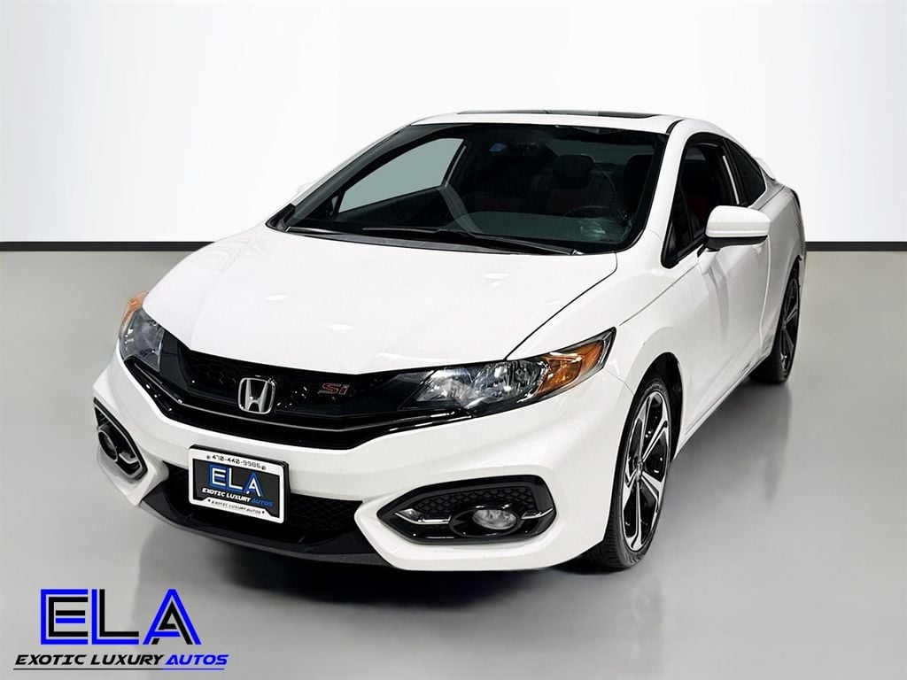 2014 Honda Civic Coupe NAVIGATION! SI ! ALL SEASON TIRES! REAR CAMERA! RED INTERIOR! - 22910165 - 40
