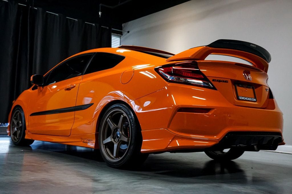 2014 Honda Civic Coupe *Si Coupe* *6-Speed Manual* *Orange Fire* *Only 18k Miles* - 22950891 - 26