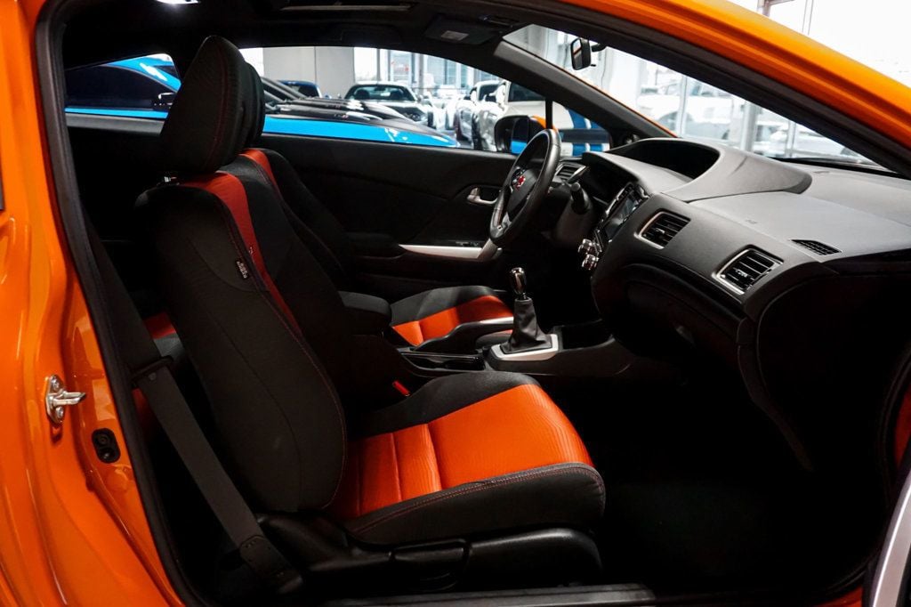 2014 Honda Civic Coupe *Si Coupe* *6-Speed Manual* *Orange Fire* *Only 18k Miles* - 22950891 - 27
