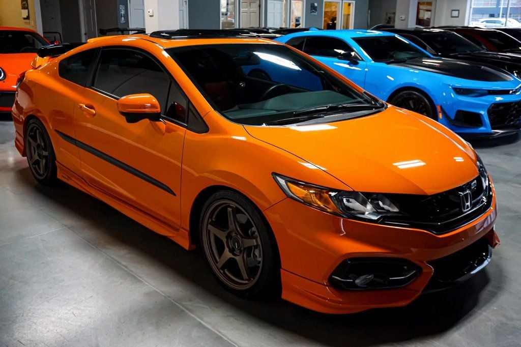 2014 Honda Civic Coupe *Si Coupe* *6-Speed Manual* *Orange Fire* *Only 18k Miles* - 22950891 - 3