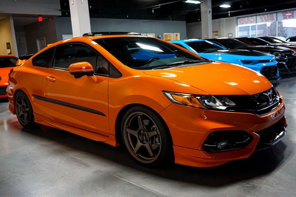 2014 Honda Civic Coupe *Si Coupe* *6-Speed Manual* *Orange Fire* *Only 18k Miles* - 22950891 - 42