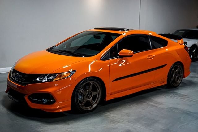 2014 Honda Civic Coupe *Si Coupe* *6-Speed Manual* *Orange Fire* *Only 18k Miles* - 22950891 - 4