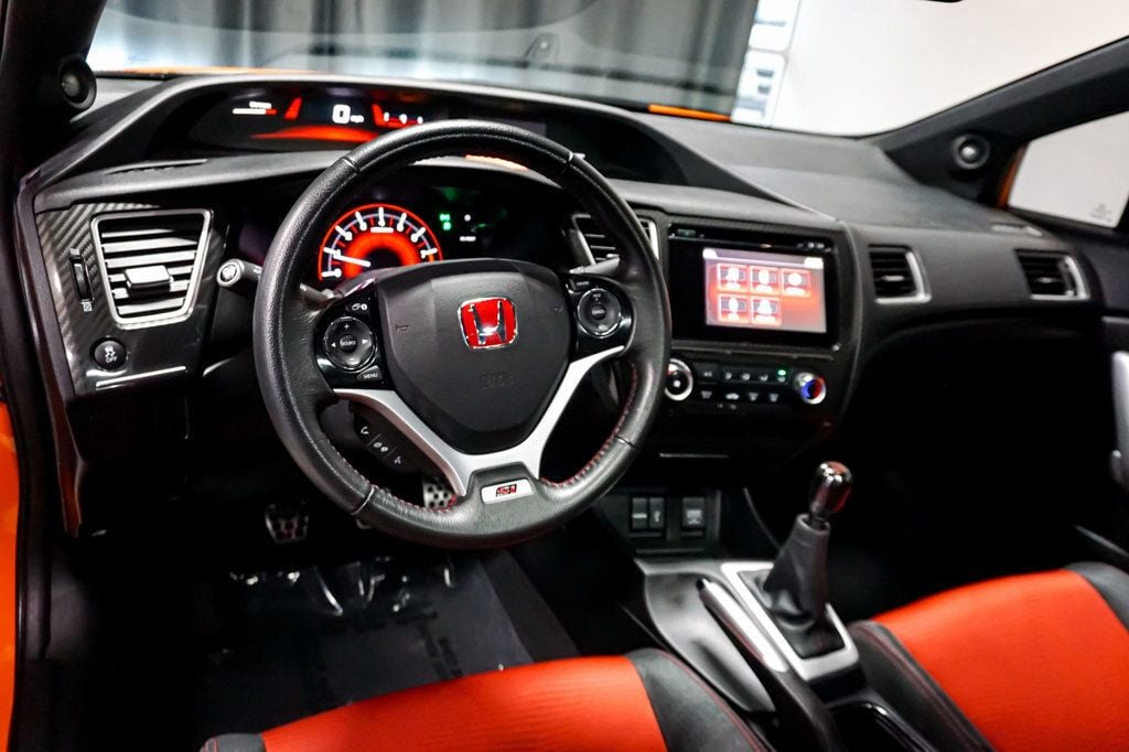 2014 Honda Civic Coupe *Si Coupe* *6-Speed Manual* *Orange Fire* *Only 18k Miles* - 22950891 - 63