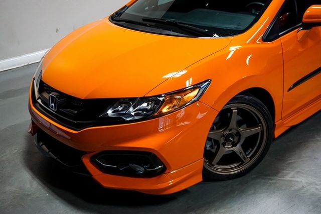 2014 Honda Civic Coupe *Si Coupe* *6-Speed Manual* *Orange Fire* *Only 18k Miles* - 22950891 - 75