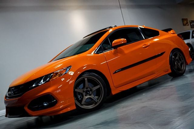 2014 Honda Civic Coupe *Si Coupe* *6-Speed Manual* *Orange Fire* *Only 18k Miles* - 22950891 - 76