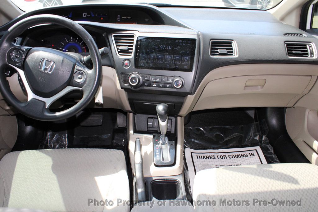 2014 Honda Civic Sedan 4dr Automatic CNG - 22422813 - 12