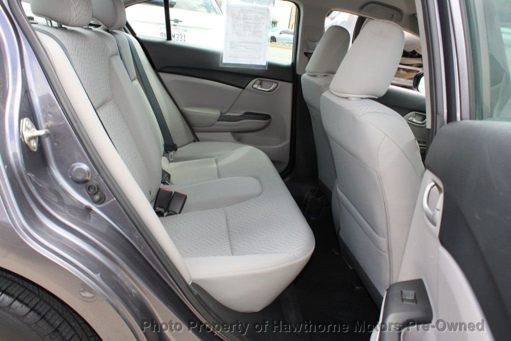 2014 Honda Civic Sedan 4dr Automatic CNG - 22431632 - 11