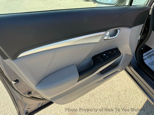 2014 Honda Civic Sedan 4dr CVT EX-L - 22999132 - 17