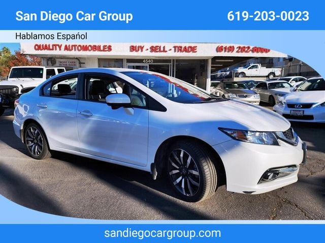 2014 Honda Civic Sedan 4dr CVT EX-L - 22692446 - 0