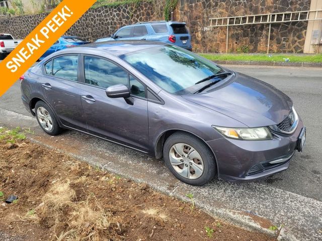 2014 Honda Civic Sedan 4dr CVT LX - 23019693 - 0