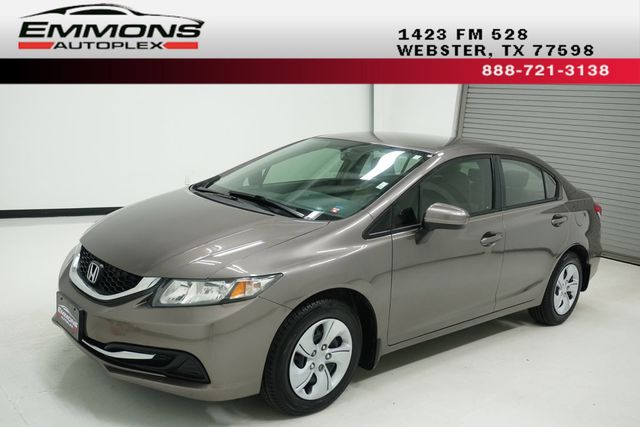 2014 Honda Civic Sedan 4dr CVT LX - 22983993 - 0