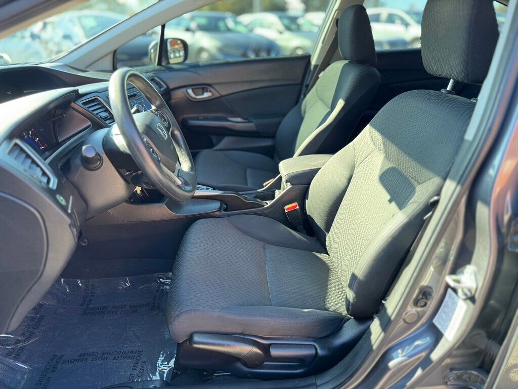 2014 Honda Civic Sedan 4dr CVT LX - 22940143 - 12