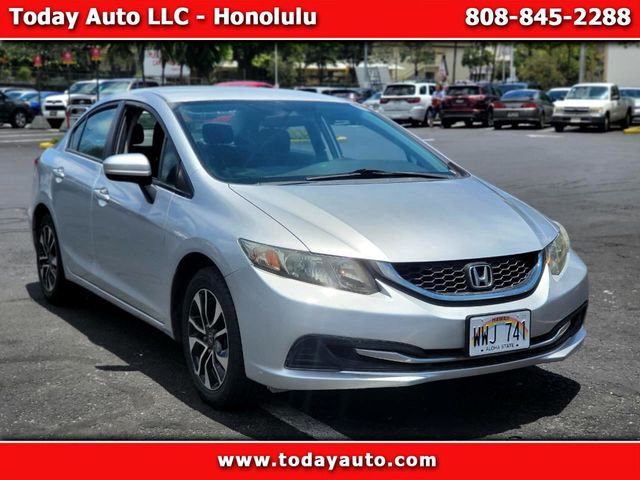 2014 Honda Civic Sedan 4dr CVT LX - 22886326 - 0