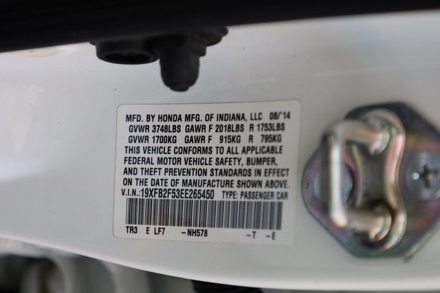 2014 Honda Civic Sedan 4dr CVT LX - 22980133 - 11