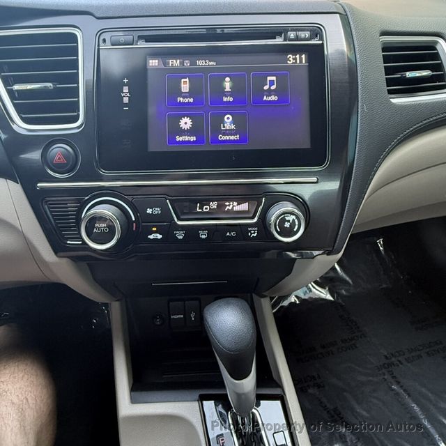 2014 Honda Civic Sedan EX SEDAN W/LEATHER AND SUNROOF - 23071392 - 32