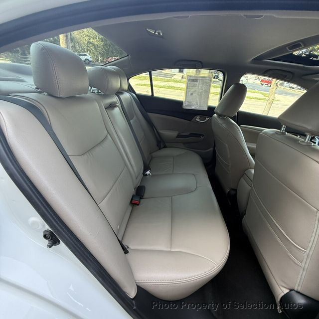 2014 Honda Civic Sedan EX SEDAN W/LEATHER AND SUNROOF - 23071392 - 37